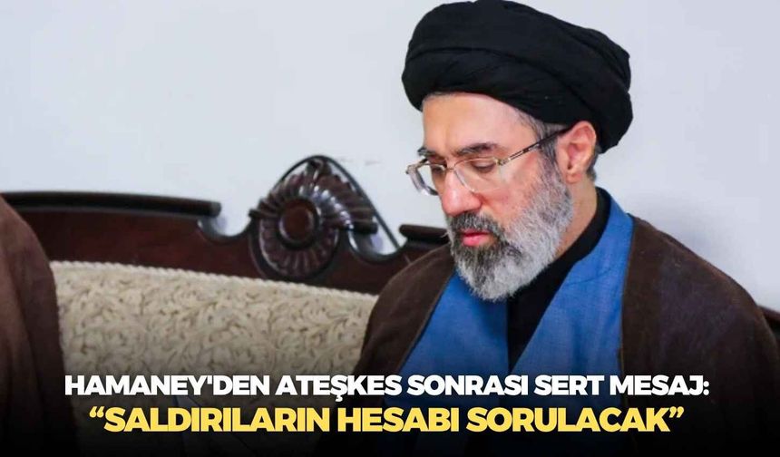 Hamaney'den ateşkes sonrası sert mesaj: “Saldırıların hesabı sorulacak”