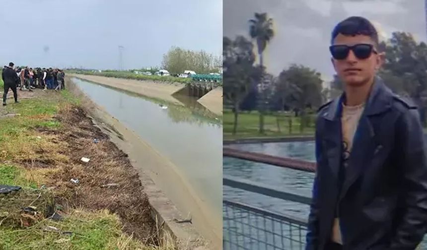 Sulama kanalında kaybolan 16 yaşındaki çocuğun cesedi bulundu!