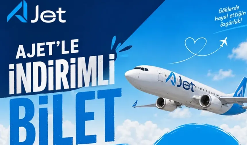 AJet yüzde 30 indirimli bilet kampanyası başladı! AJet indirimli bilet kodu nasıl alınır, hangi tarihlerde geçerli?
