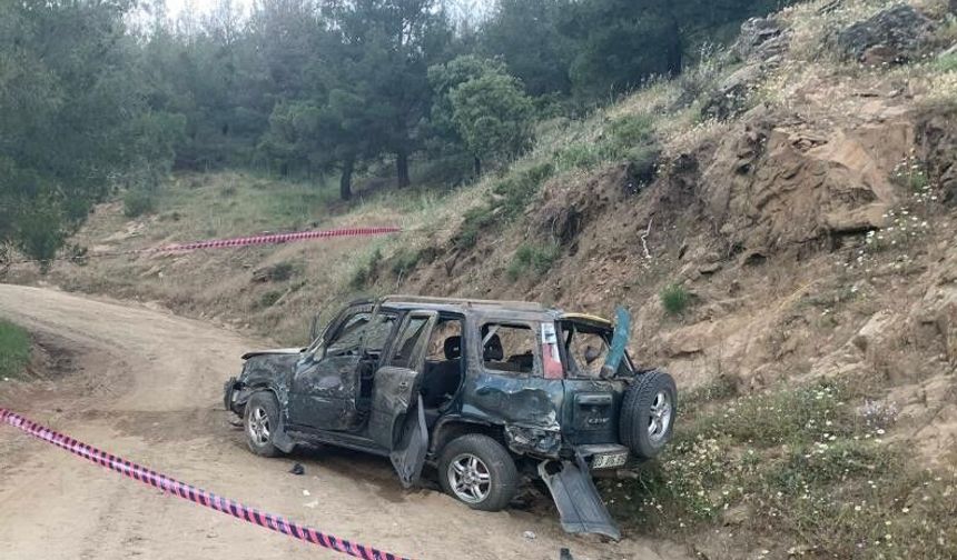 Aydın’da feci kaza: Uçuruma yuvarlanan cipte 1 kişi hayatını kaybetti, 2 yaralı