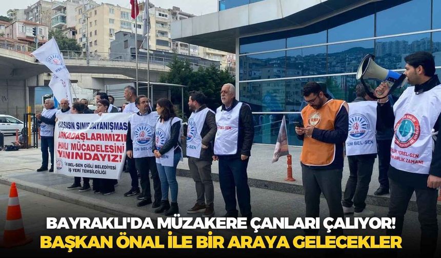 Bayraklı'da müzakere çanları çalıyor! Başkan Önal ile bir araya gelecekler