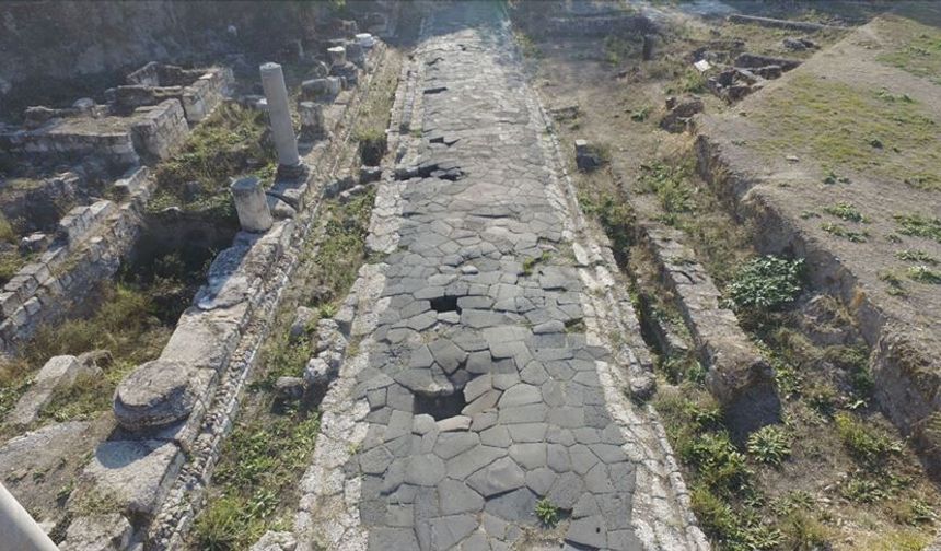 İzmir Bergama’daki antik yol için koruma kararı!