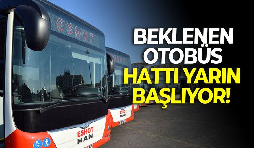 Buca'da beklenen otobüs hattı yarın başlıyor! 174, 175  176 numaralı hatlar için detaylar...
