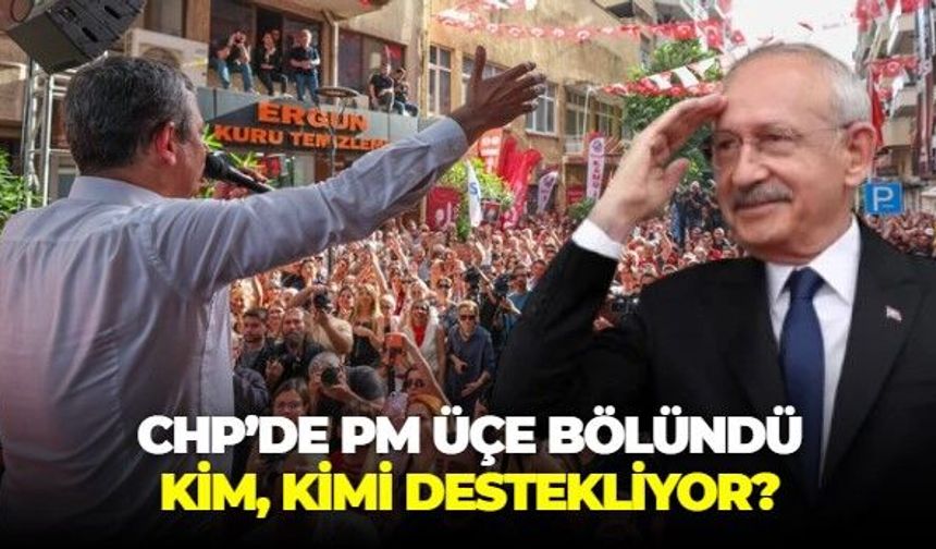 CHP'de üç parçalı PM! Ortada olanları yanına alsa bile Kemal Kılıçdaroğlu, Özgür Özel'e yetişemiyor