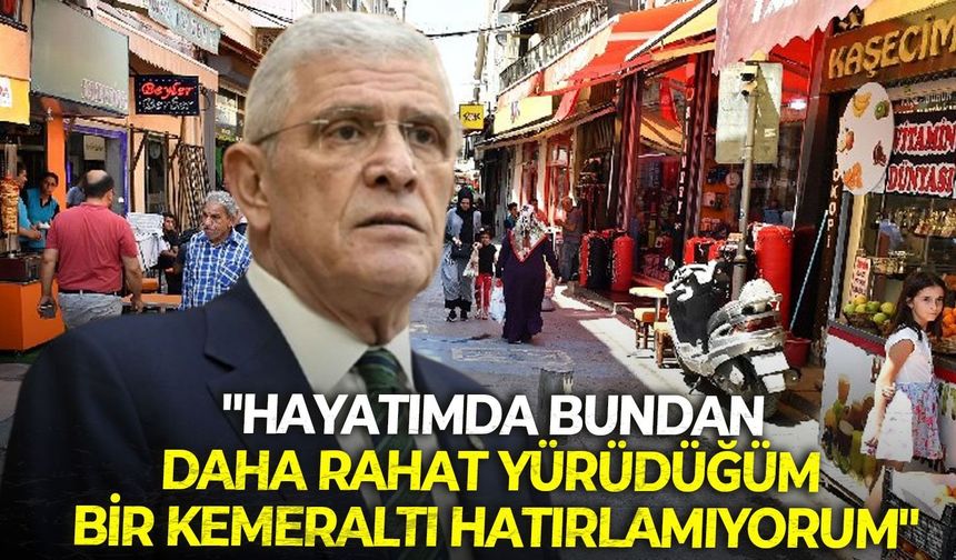 Dervişoğlu: "Hayatımda bundan daha rahat yürüdüğüm bir Kemeraltı hatırlamıyorum"