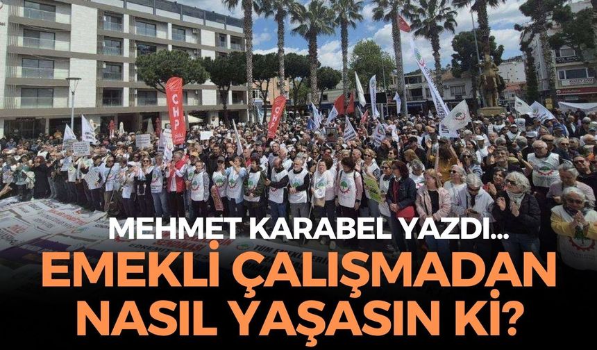 EMEKLİ ÇALIŞMADAN NASIL YAŞASIN Kİ?