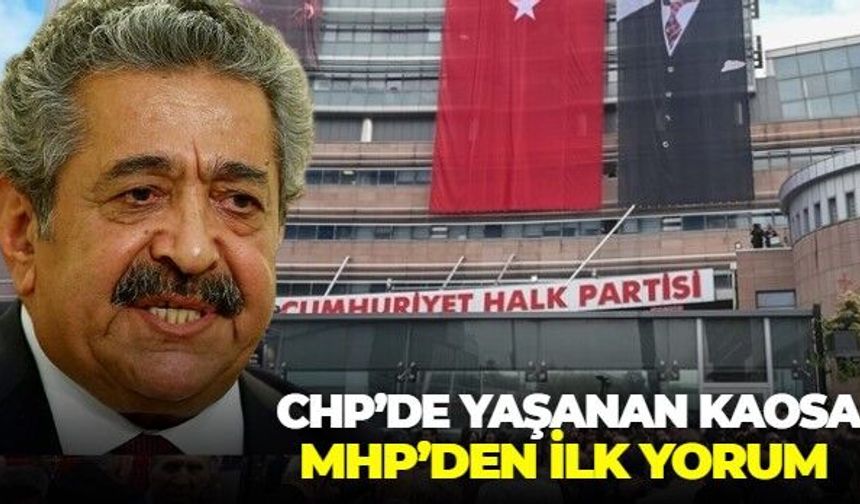 CHP'deki mutlak butlan kaosuna yönelik MHP'den ilk değerlendirme: Siyasi Partiler Kanunu değişmeli