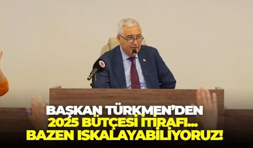 Kemalpaşa Meclisi'nde tek gündem 2025 bütçesiydi! Başkan Türkmen'den maalesef bazen yanılabiliyoruz itirafı geldi