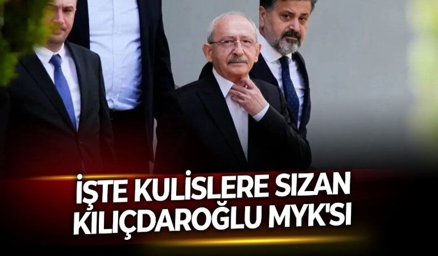 Kılıçdaroğlu'nun yeni A Takımı'nda kimler var? İzmir'den bir ismin yer aldığı 16 kişilik liste kulislere sızdı