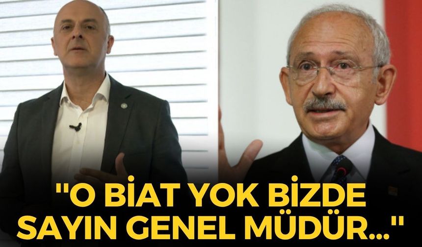 Kılıçdaroğlu'nun kurultay ve kapalı kapı sözlerine Ümit Özlale'den sert yanıt: ''O biat yok bizde sayın genel müdür''