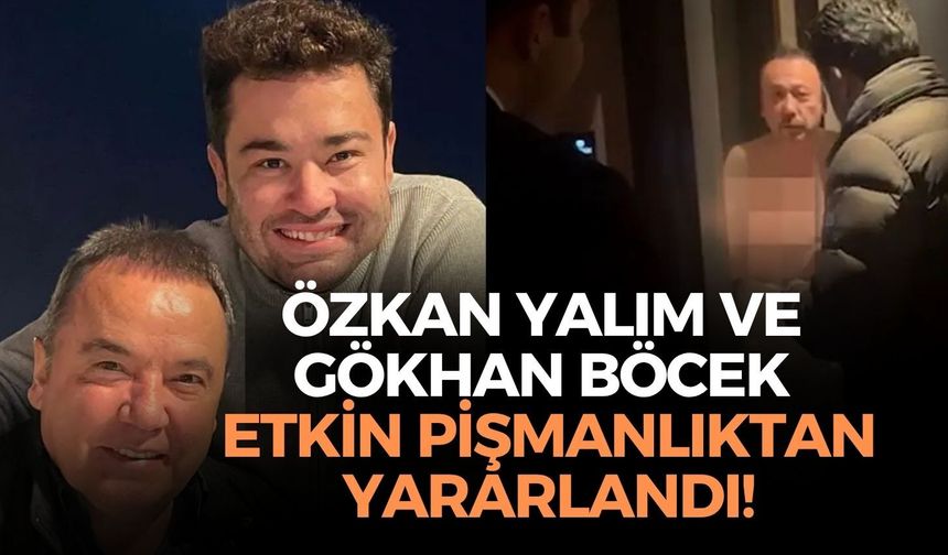SON DAKİKA Adalet Bakanı Gürlek açıkladı! Özkan Yalım ve Muhittin Böcek'in oğlu etkin pişmanlıktan yararlandı!