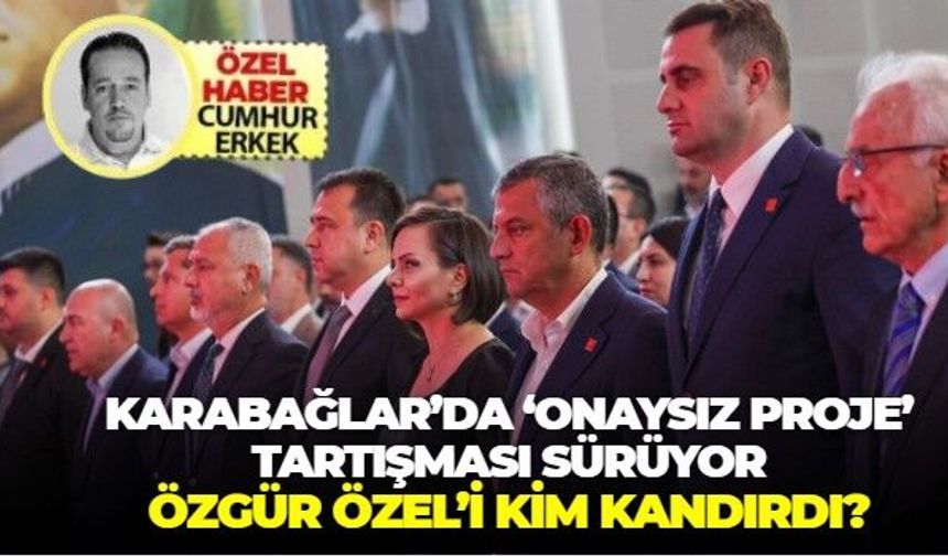Karabağlar'da 'onaysız proje' tartışması sürüyor: Özgür Özel'i kim kandırdı?