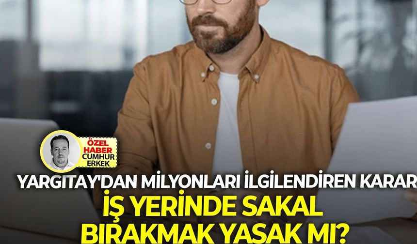 Yargıtay'dan milyonları ilgilendiren karar: İş yerinde sakal bırakmak yasak mı?