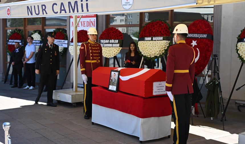 Şehit Ergün ebediyete uğurlandı!