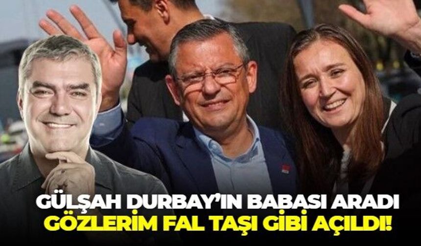 Yılmaz Özdil: Rahmetli Gülşah Durbay'ın babası beni aradı, söyledikleri karşısında gözlerim fal taşı gibi açıldı!