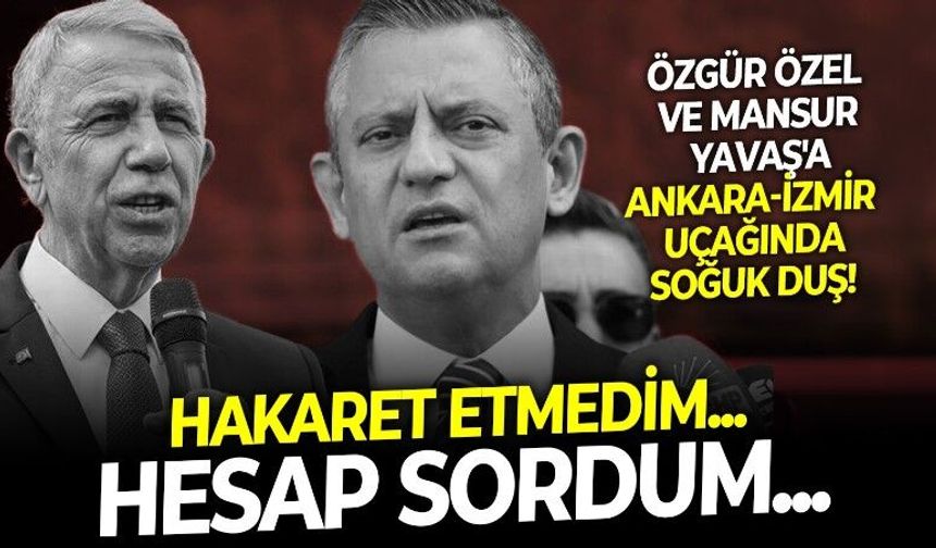 Türkiye'nin konuştuğu isim iddialara açıklık getirdi: Özgür Özel ve Mansur Yavaş'a hakaret etmedim, hesap sordum!