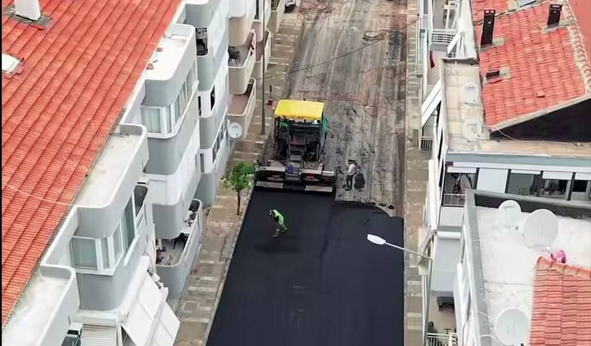 Balçova’da ulaşım hamlesi: 3. Etap asfalt seferberliği başladı