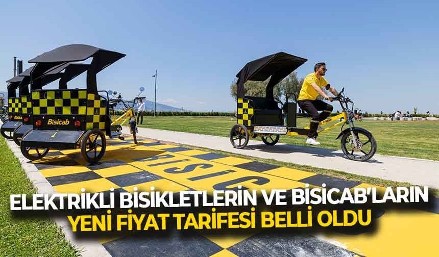 Merakla beklenen tarife belli oldu: BİSİCAB ve elektrikli bisikletlerin ücreti ne kadar?