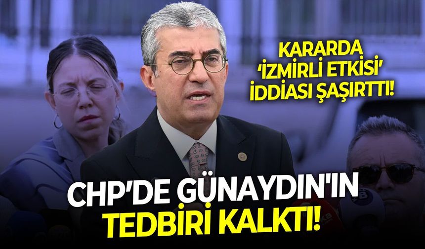 CHP’de Günaydın kararı! Perde arkasında ‘İzmirli etkisi’ iddiası