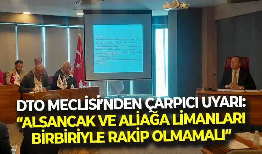 Deniz Ticaret Odası’ndan, çarpıcı uyarı: “Alsancak ve Aliağa limanları birbiriyle rakip olmamalı”