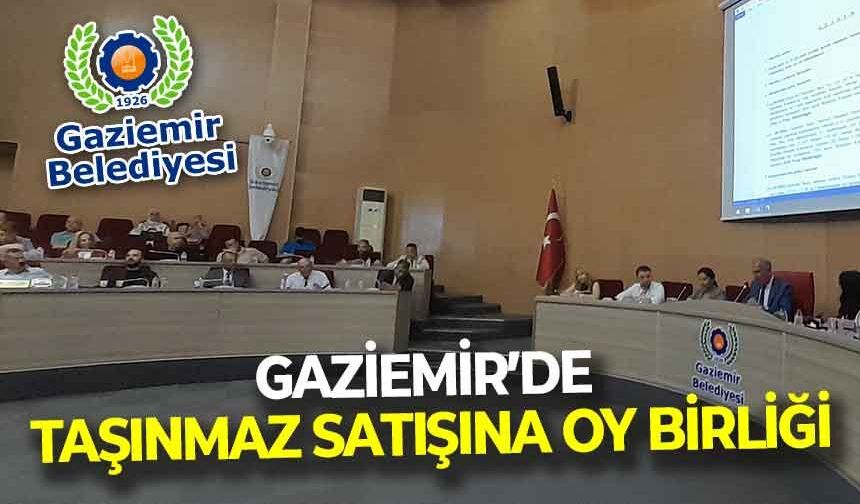 Gaziemir Meclisi'nde borç mesaisi siyasileri birleştirdi: 5 taşınmazın satışına oy birliği!