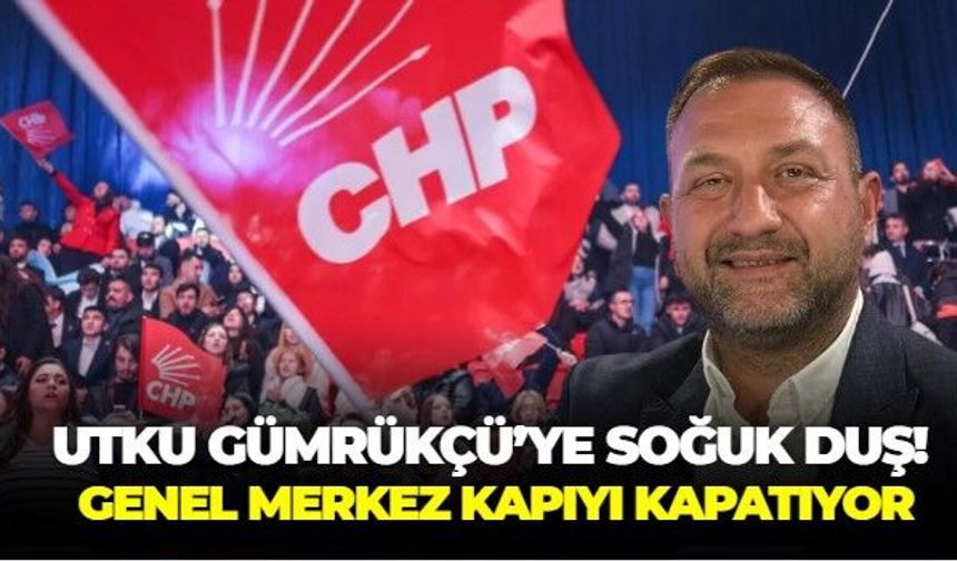 CHP'de uzatmaları oynayan Çağatay Güç'ün halefi kim olacak? Utku Gümrükçü için işler zorlaşıyor