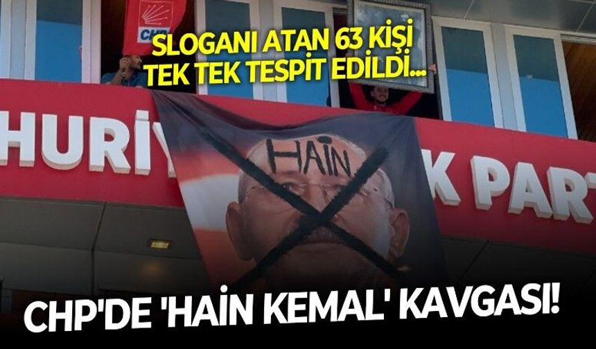 Garip Dede Cemevi'nde 'Hain Kemal' sloganı atanlar tek tek belirlendi! 63 kişinin ihracı için düğmeye basıldı
