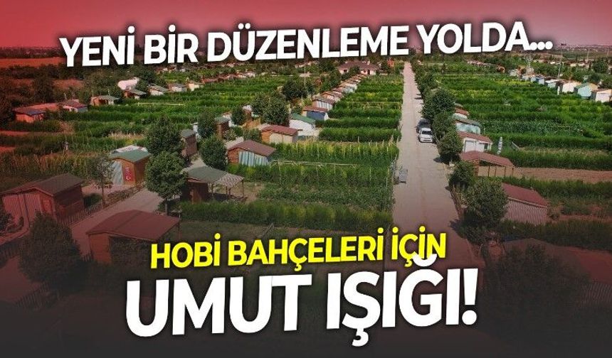 Hobi bahçeleri için umut ışığı! Bakan Murat Kurum vatandaşlardan gelen talebe uygun bir çalışma yürütüldüğünü duyurdu