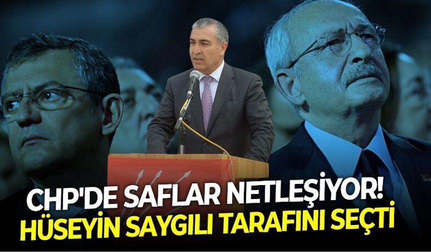 CHP kurultay delegesi Hüseyin Saygılı tercihini yaptı! Olağanüstü kurultay için imza verecek mi?