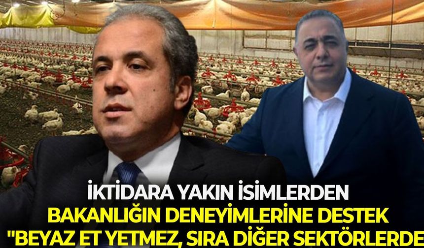 İktidara yakın isimlerden, bakanlığın denetimlerine destek: "Beyaz et yetmez, sıra diğer sektörlerde"