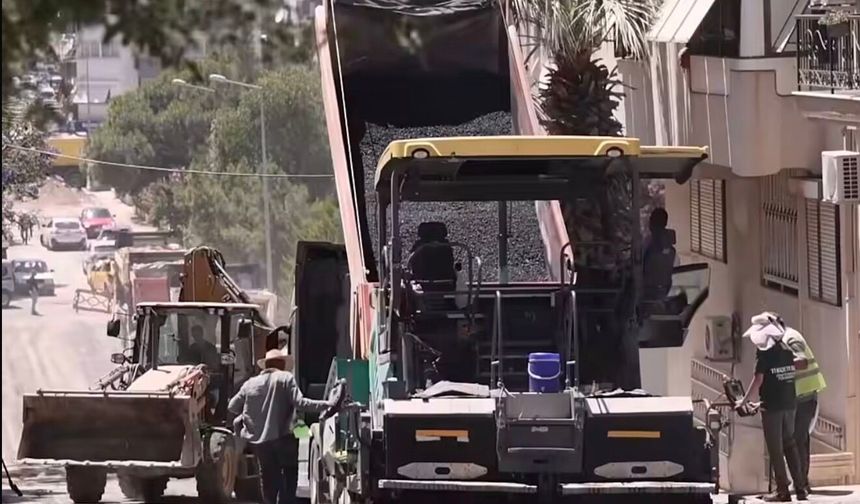 Balçova sokak sokak yenileniyor: Dur durak yok!