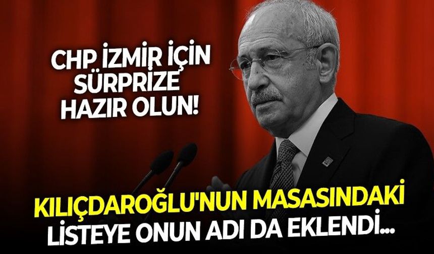 CHP İzmir'e sürpriz isim! Kılıçdaroğlu'nun bayramlaşma törenine katılmıştı şimdilerde Ankara'da adı konuşuluyor