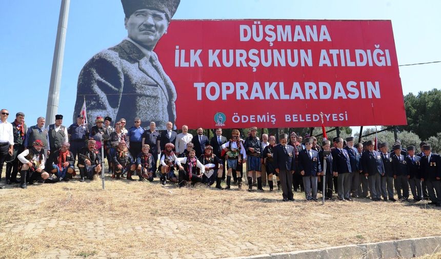 Ödemiş'te bağımsızlık meşalesi yeniden yandı!