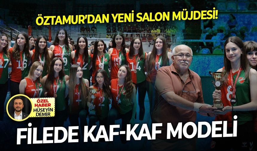 Filede Kaf-Kaf modeli: Öztamur’dan yeni salon müjdesi!