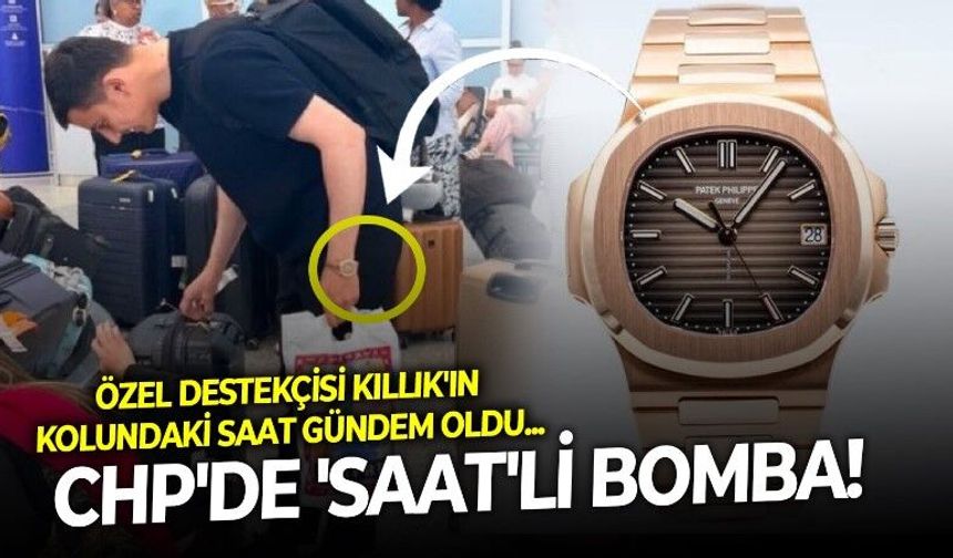 Bu değirmenin suyu nereden geliyor? CHP Gençlik Kolları eski Genel Başkanı Gençosman Killik'in saati kafaları karıştırdı