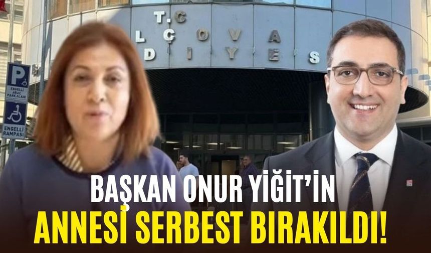 SON DAKİKA Büyük operasyonda sıcak gelişme! Balçova Belediye Başkanı Onur Yiğit'in annesi ifadesinin ardından serbest