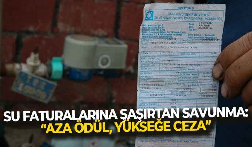 CHP'li Meclis Üyesi'nden su faturalarına şaşırtan savunma: " Az ödüllendiriliyor, çok cezalandırılıyor"