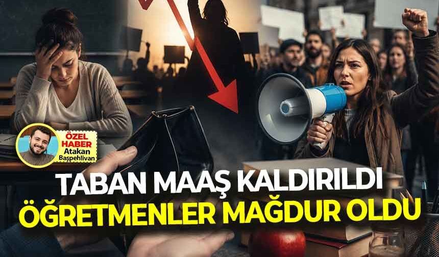 Taban maaş kaldırıldı, öğretmenler mağdur oldu: “Atanamayan öğretmen sorunu yok, 'atanmayan' öğretmen sorunu var!”