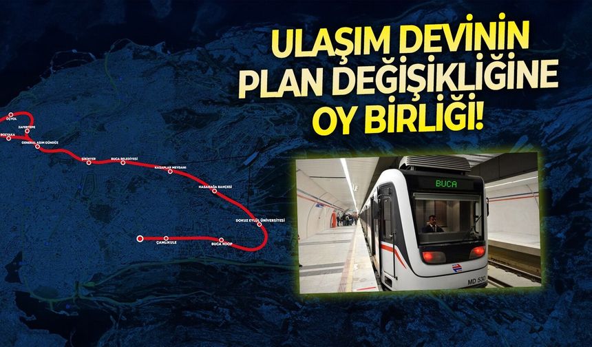 Ulaşım devinin plan değişikliğine oy birliği!