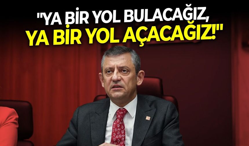 SON DAKİKA Gözler bu toplantıdaydı! Özgür Özel’den kürsüde çarpıcı açıklamalar!