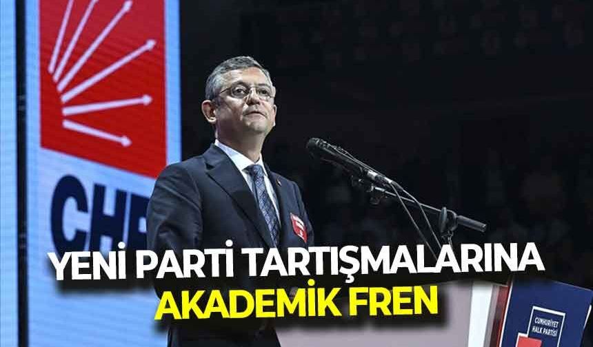 Yeni parti tartışmalarına akademik fren: “Tabelası, kadrosu, kimliği yok”