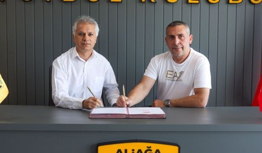 Aliağa FK'nın yeni teknik direktörü belli oldu!