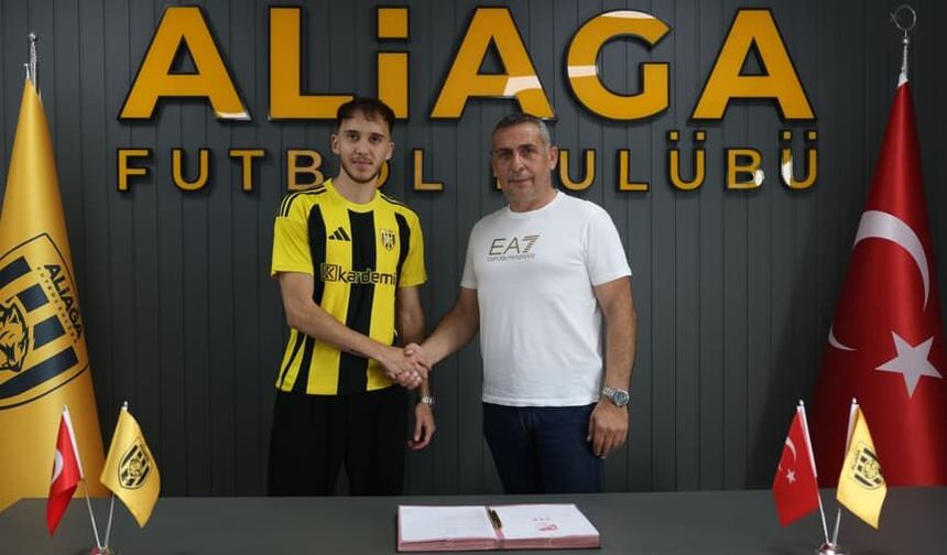 Aliağa FK'dan genç golcü hamlesi! 3 yıllık imza resmen açıklandı