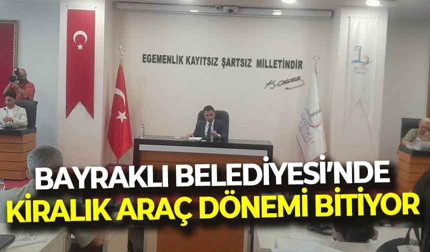 Başkan Önal’dan milyonluk hamle... Bayraklı’da kiralık araç dönemi kapanıyor!