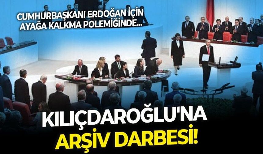 Özel'e 'neden ayağa kalktın' demişti, Kılıçdaroğlu'na jet yanıt geldi! Tartışılan foto arşivden çıktı