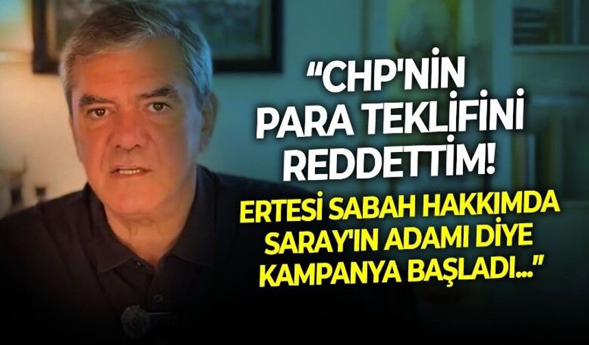 Yılmaz Özdil'in CHP'den "para teklifi" iddiası ortalığı karıştırdı! Burhanettin Bulut sessizliğini bozdu