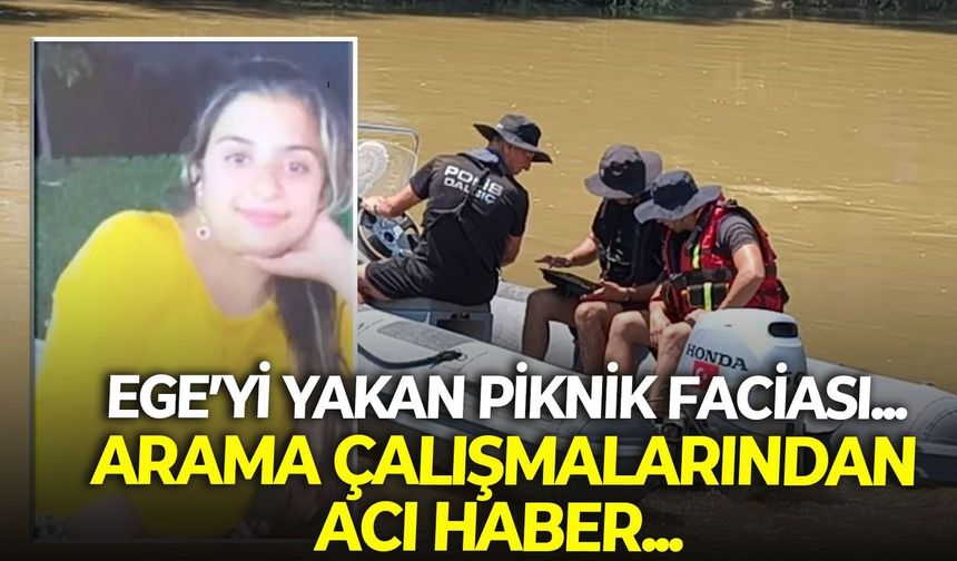 Ege’yi yakan piknik faciası: İzmir'den ekipler de devreye girmişti! Arama çalışmalarından acı haber...
