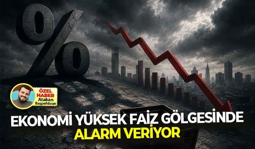 Türk ekonomisi, yüksek faiz gölgesinde alarm veriyor: “Piyasada para kalmadı!”
