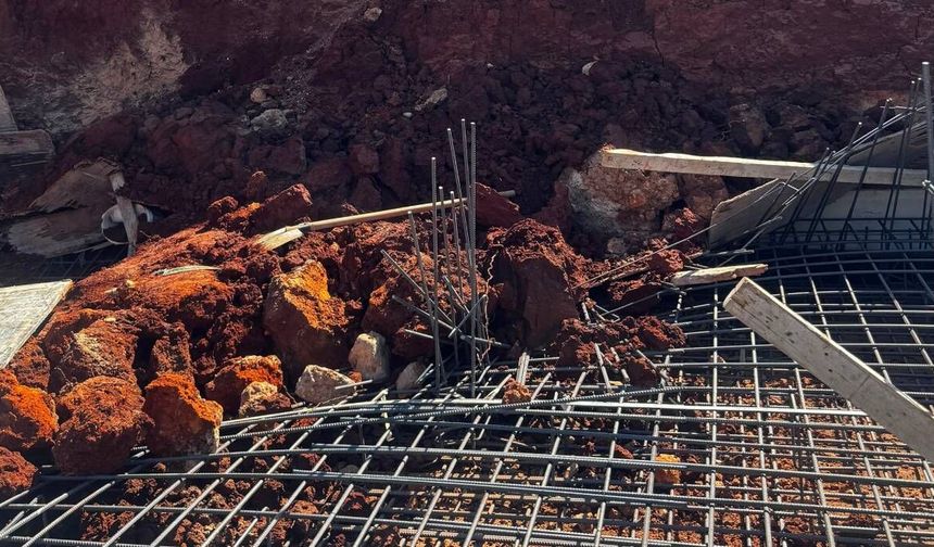 İnşaat şantiyesinde göçük: 2 işçi yaralandı