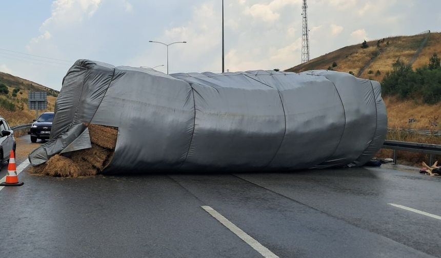 İstanbul-İzmir yolunda kaza! Otoyol trafiğe kapatıldı!